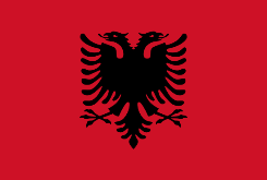 Drapeau Albanie