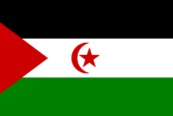 Drapeau Sahara occidental