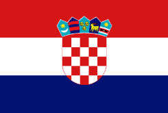 Drapeau Croatie