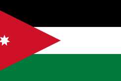 Drapeau Jordanie