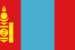 Drapeau Mongolie