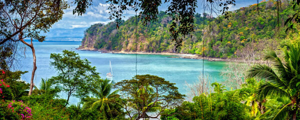 Costa Rica jungle plage