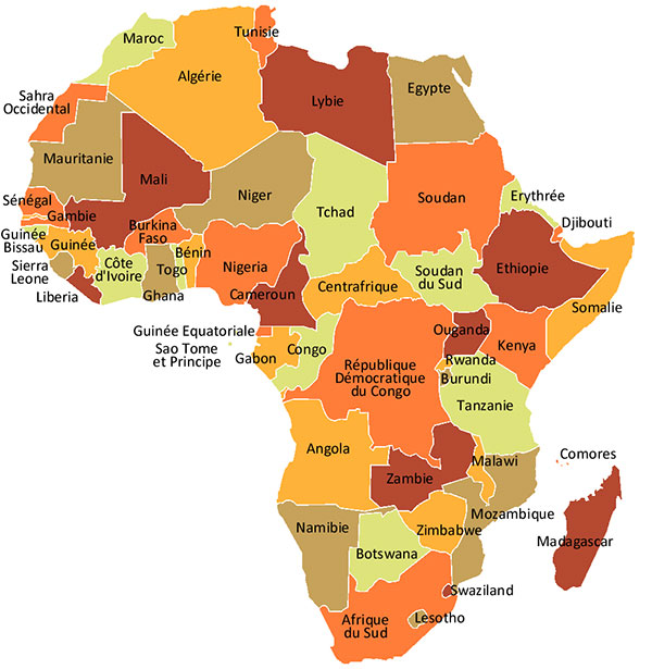 La météo en Afrique